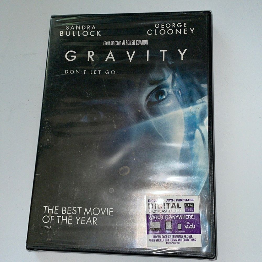 Newย inโ sealedโpackagingโโGravityโโmovieโDVD